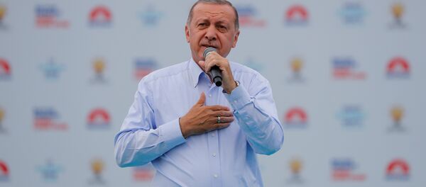 Recep Tayyip Erdogan, presidente de Turquía - Sputnik Mundo