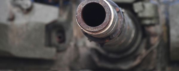 Cañón de un tanque (imagen referencial) - Sputnik Mundo