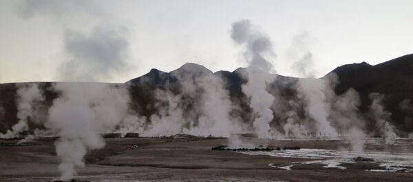 El Tatio, un campo de géiseres en Chile - Sputnik Mundo