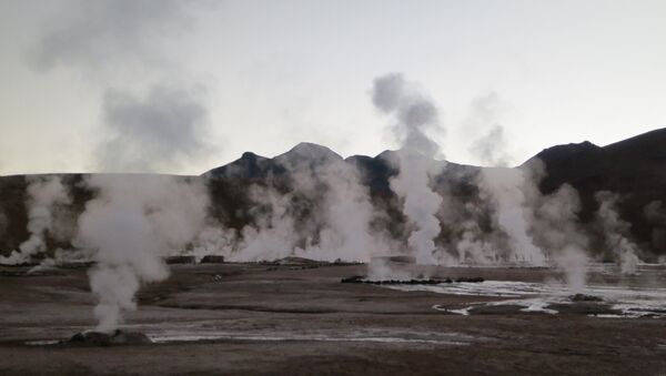 El Tatio, un campo de géiseres en Chile - Sputnik Mundo