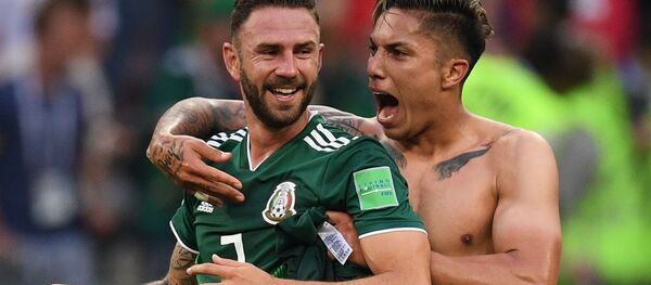 Los momentos cumbre del partidazo entre México y Alemania - Sputnik Mundo