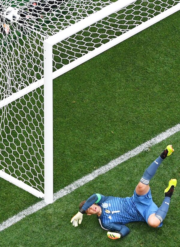 Los momentos cumbre del partidazo entre México y Alemania - Sputnik Mundo