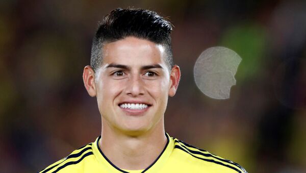 James Rodriguez, líder de la selección colombiana - Sputnik Mundo
