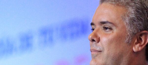 El futuro presidente de Colombia, el conservador Iván Duque. - Sputnik Mundo