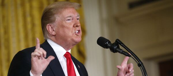 Donald Trump, presidente de EEUU - Sputnik Mundo