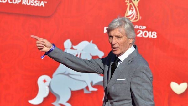 José Néstor Pékerman, entrenador del equipo nacional de fútbol de Colombia José Néstor Pékerman, entrenador del equipo nacional de fútbol de Colombia - Sputnik Mundo