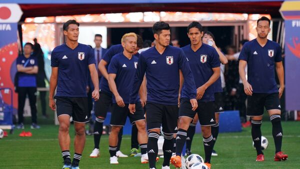 La selección de fútbol de Japón La selección de fútbol de Japón - Sputnik Mundo
