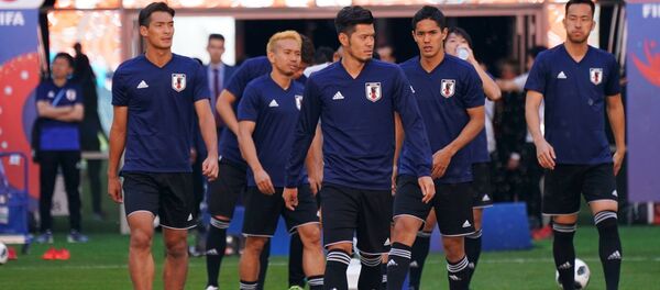 La selección de fútbol de Japón - Sputnik Mundo