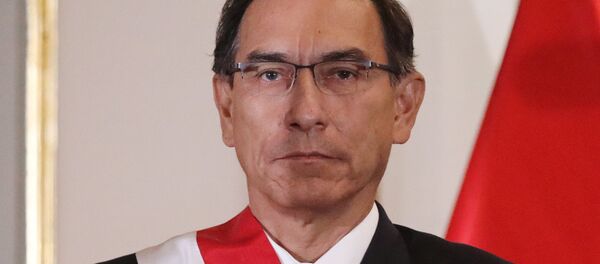 Martín Vizcarra, presidente de Perú - Sputnik Mundo