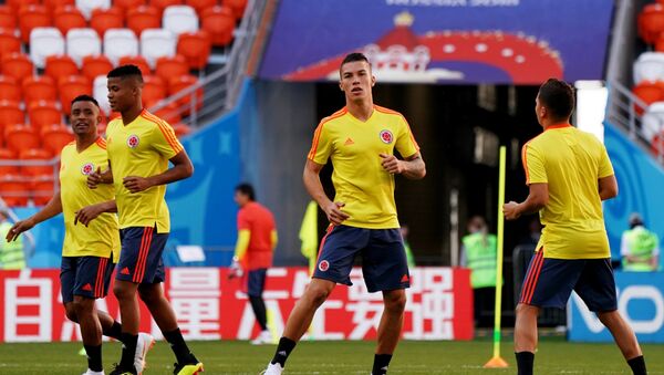 La selección de fútbol de Colombia - Sputnik Mundo
