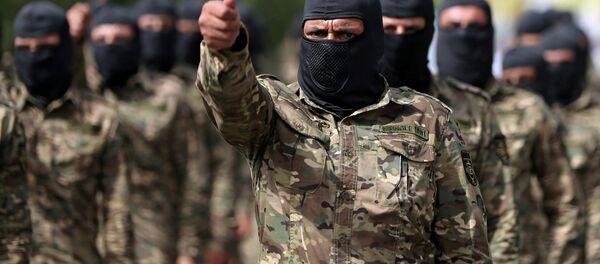 Milicias chií iraquí (imagen referencial) Milicias chií iraquí (imagen referencial) - Sputnik Mundo