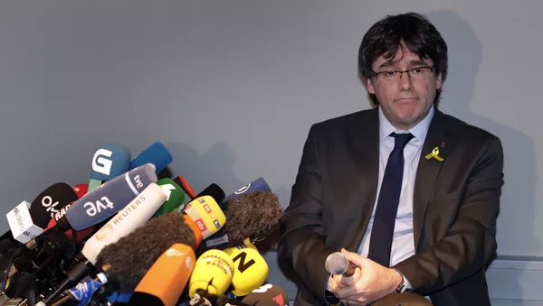 Carles Puigdemont, expresidente de Cataluña
