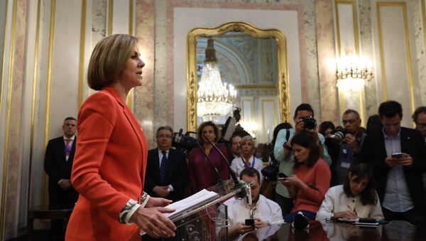 María Dolores de Cospedal, exministra de Defensa y secretaria general del Partido Popular - Sputnik Mundo