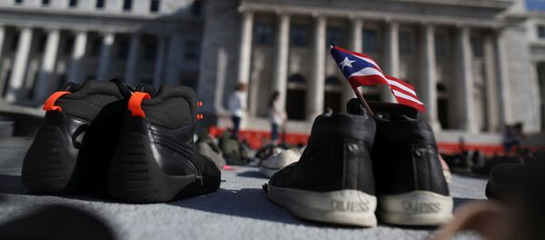 Un homenaje a las víctimas del Huracán María en Puerto Rico - Sputnik Mundo