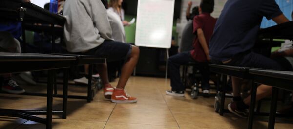 Los niños de los migrantes en EEUU - Sputnik Mundo