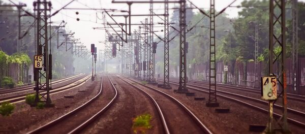 Ferrocarril (imagen referencial) - Sputnik Mundo