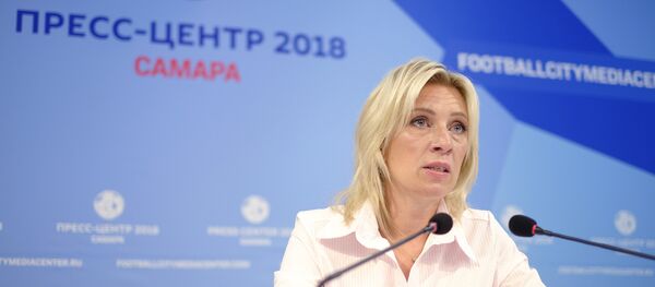 María Zajárova, portavoz del Ministerio de Exteriores de Rusia - Sputnik Mundo