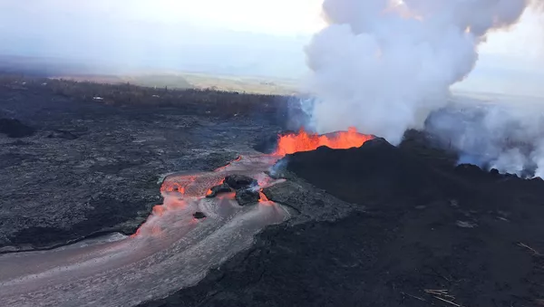 El volcán Kilauea