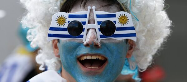 Un hincha uruguayo - Sputnik Mundo