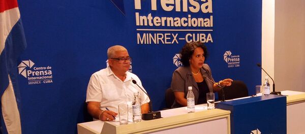 Idalmis Brooks, miembro comité organizador del XXIV Encuentro del Foro de Sao Paolo, La Habana, Cuba - Sputnik Mundo