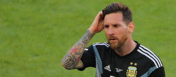 Lionel Messi, jugador de Argentina Lionel Messi, jugador de Argentina - Sputnik Mundo