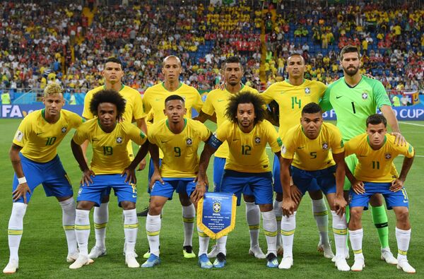 Equipo de Brasil en Rusia 2018 - Sputnik Mundo