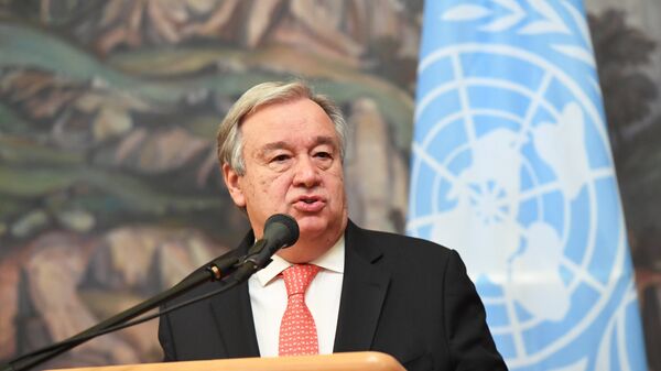 Antonio Guterres, secretario general de la ONU - Sputnik Mundo