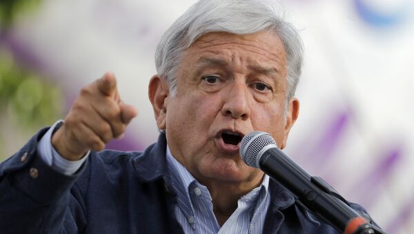 Andrés Manuel López Obrador, candidato a la presidencia de México - Sputnik Mundo