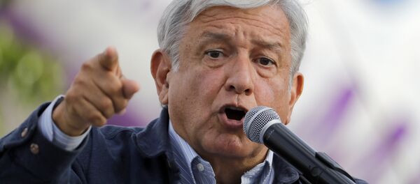 Andrés Manuel López Obrador, candidato a la presidencia de México - Sputnik Mundo