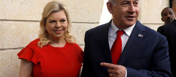 El primer ministro israelí, Benjamín Netanyahu y su esposa Sara Netanyahu - Sputnik Mundo