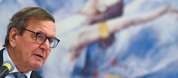 Gerhard Schroeder, excanciller alemán - Sputnik Mundo