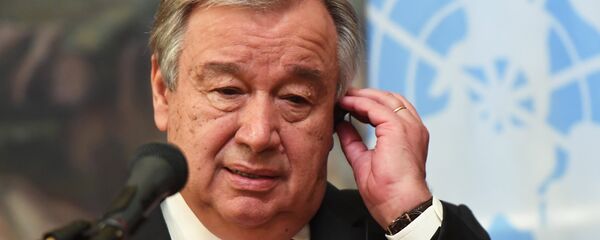 Antonio Guterres, secretario general de la ONU - Sputnik Mundo