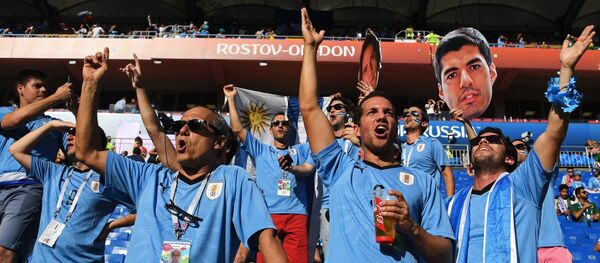 Hinchas uruguayos en Rostov del Don - Sputnik Mundo