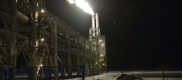 Una planta de licuefacción de gas natural - Sputnik Mundo