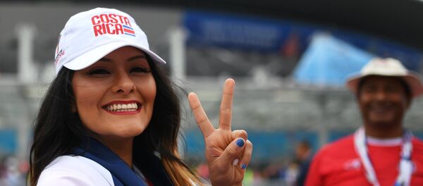 Hinchas de la delección de Costa Rica - Sputnik Mundo
