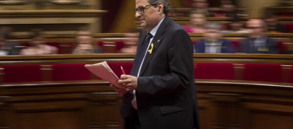 Quim Torra, presidente de la Generalitat de Cataluña - Sputnik Mundo