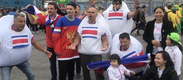 Aficionados de Costa Rica - Sputnik Mundo