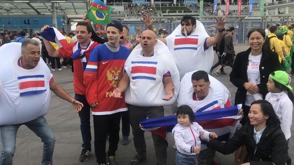 Aficionados de Costa Rica Aficionados de Costa Rica - Sputnik Mundo