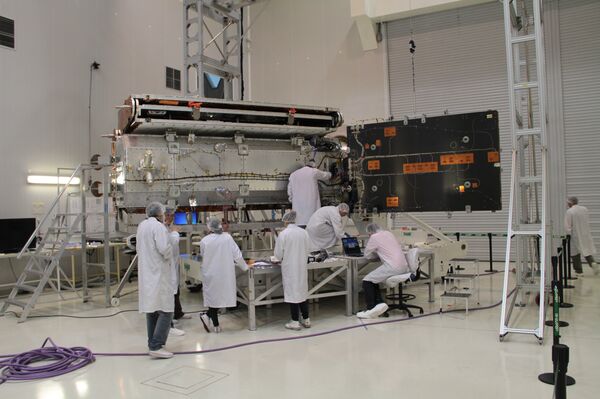 Instalaciones de INVAP, la empresa estatal argentina encargada de la construcción de sus nuevos satélites - Sputnik Mundo