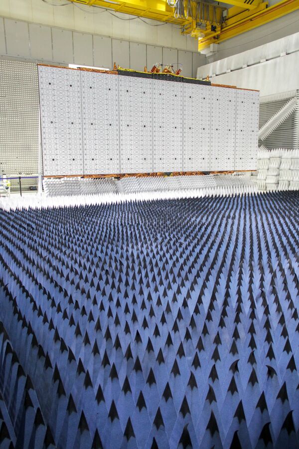 Instalaciones de INVAP, la empresa estatal argentina encargada de la construcción de sus nuevos satélites - Sputnik Mundo