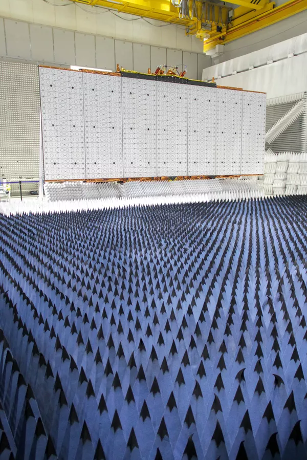 Instalaciones de INVAP, la empresa estatal argentina encargada de la construcción de sus nuevos satélites Instalaciones de INVAP, la empresa estatal argentina encargada de la construcción de sus nuevos satélites - Sputnik Mundo