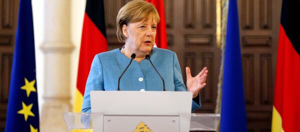 Angela Merkel, canciller de Alemania en Beirut, Líbano - Sputnik Mundo