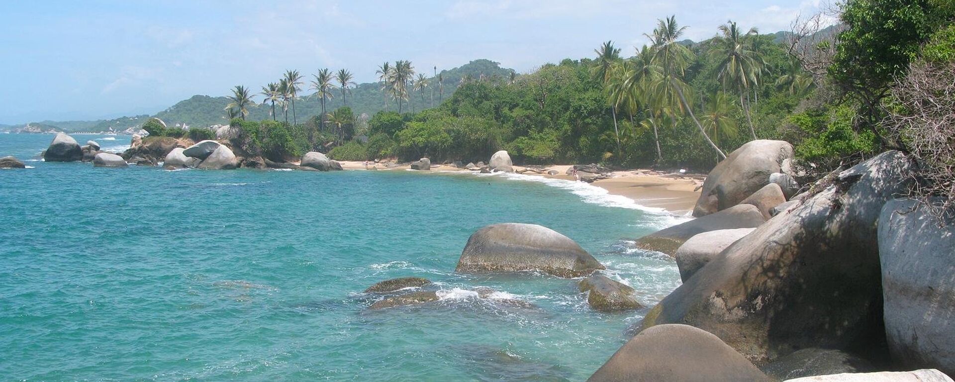 El parque Tayrona, en Magdalena, Colombia. - Sputnik Mundo, 1920, 11.03.2021