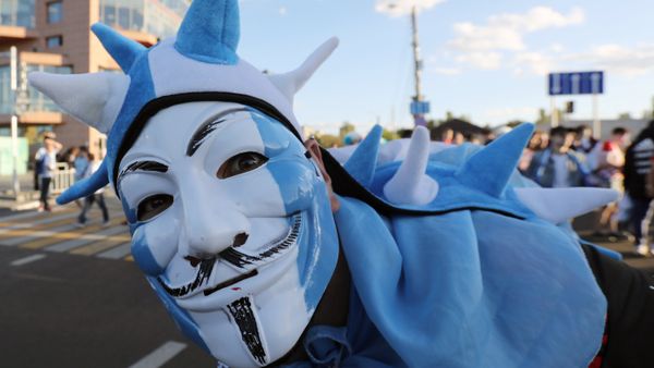 Un hincha argentino Un hincha argentino - Sputnik Mundo
