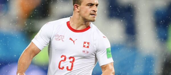 Xherdan Shaqiri, futbolista de la selección de Suiza Xherdan Shaqiri, futbolista de la selección de Suiza - Sputnik Mundo
