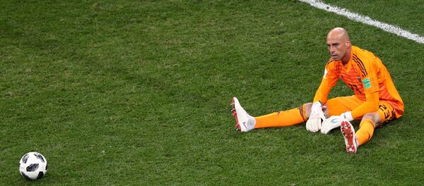 El portero argentino, Wilfredo Caballero - Sputnik Mundo