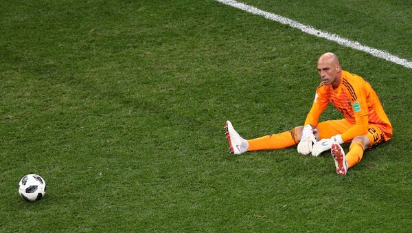 El portero argentino, Wilfredo Caballero - Sputnik Mundo