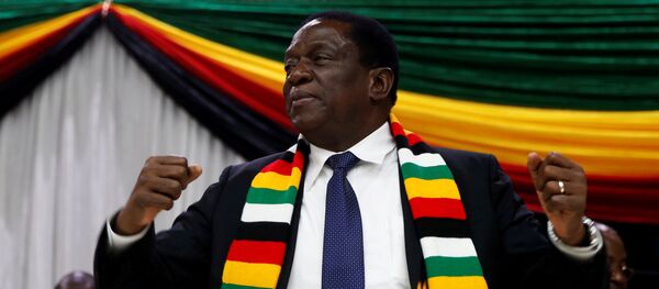 Emmerson Mnangagwa, presidente de Zimbabue Emmerson Mnangagwa, presidente de Zimbabue - Sputnik Mundo