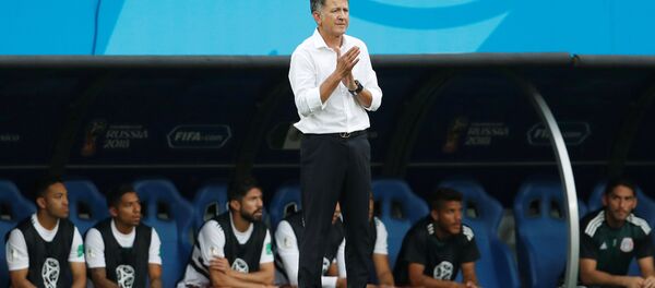 Juan Carlos Osorio, Director técnico de Selección mexicana de fútbol Juan Carlos Osorio, Director técnico de Selección mexicana de fútbol - Sputnik Mundo