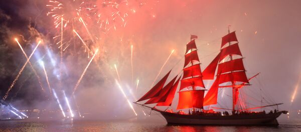 La celebración Velas Escarlata - Sputnik Mundo